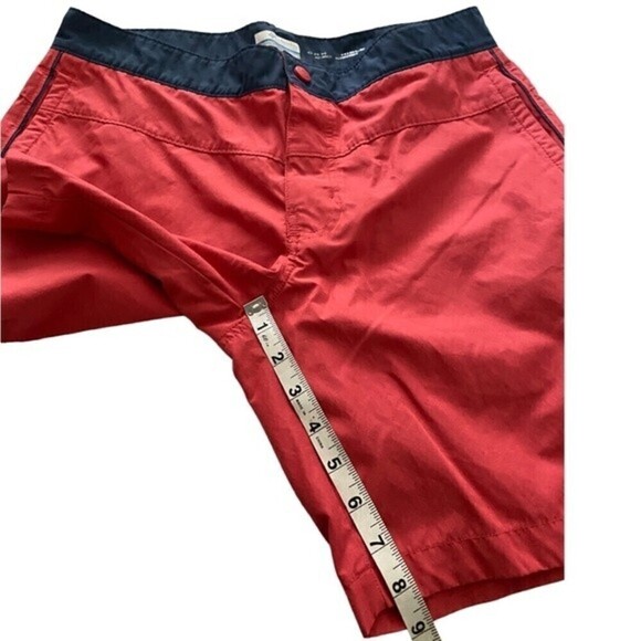 Columbia Men’s Swim Shorts Regular Fit Snap Button Velcro Closure Hybrib Trunks - Picture 5 of 10